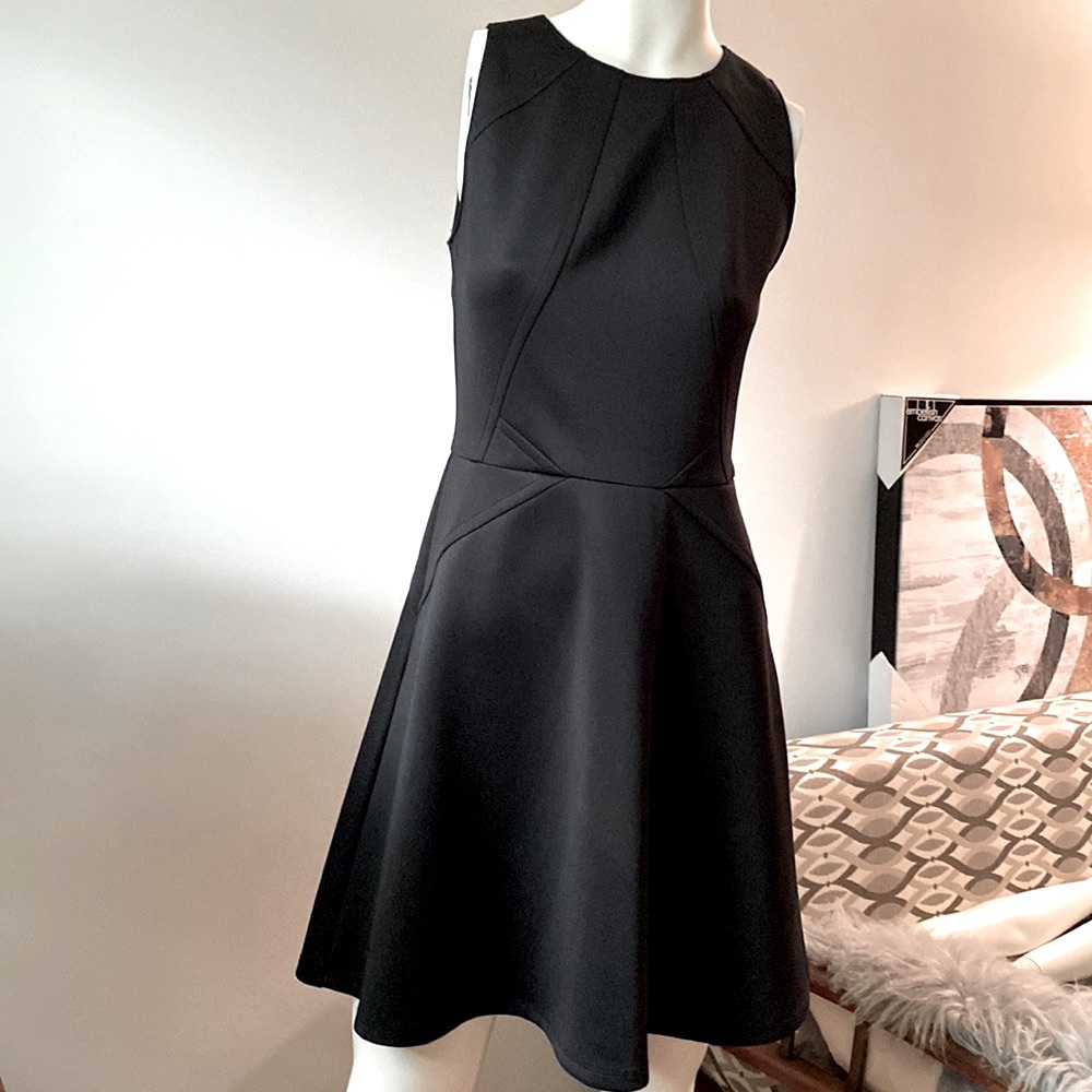 TED BAKER Black Skater Sleeveless Dress